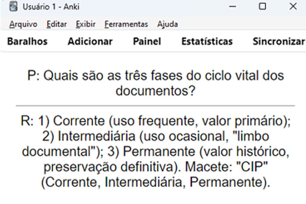 Flashcards e Resumos