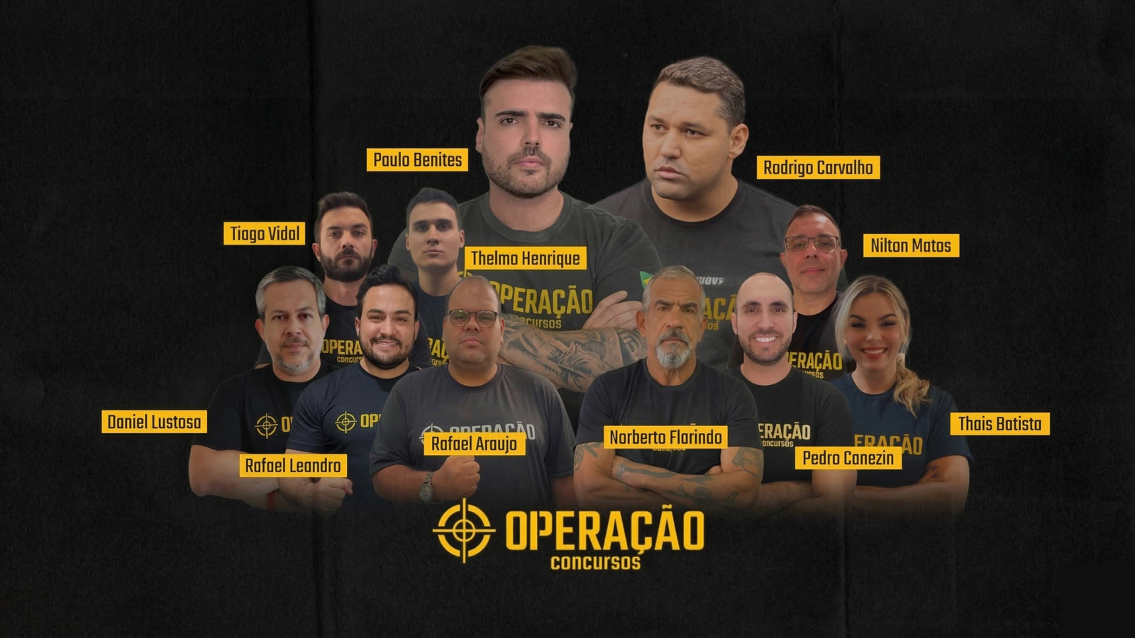 Time de professores Operação Concursos